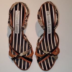 Christian Lacroix Strappy Sandals
